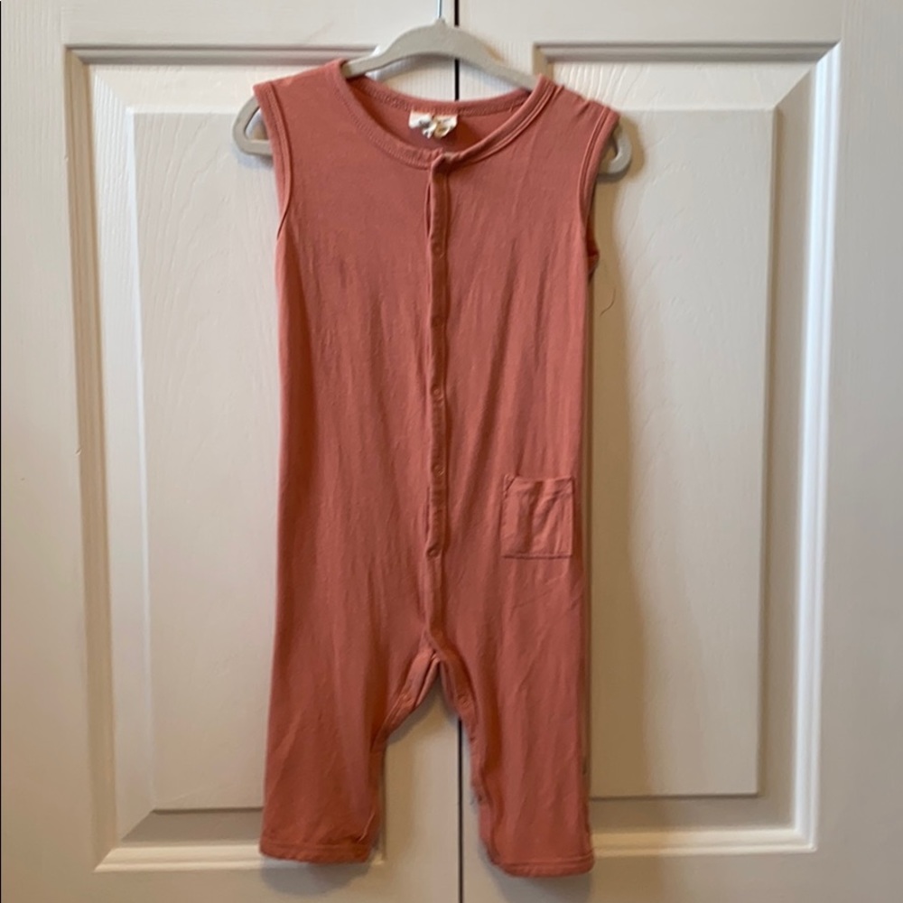 Kyte sleeveless button romper